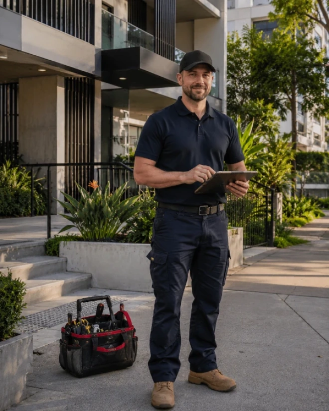 Managed property maintenance support