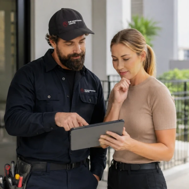 Property maintenance request review